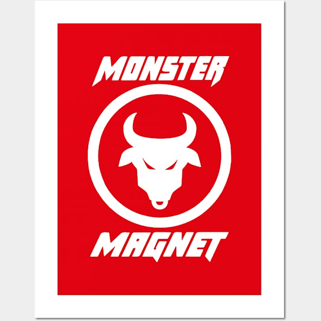 Monster Magnet Logo Wall Art by hanidyari